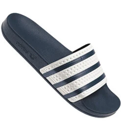 Adidas Originals Adilette Badelatschen Adiblue/White Damen, Herren