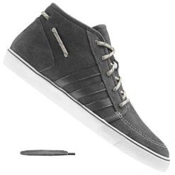 Adidas Originals Court Deck Mid Sneaker Iron/White Damen