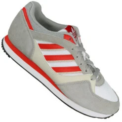 Adidas Originals ZX 100 Sneaker White Red Damen