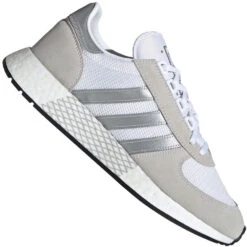 Adidas Originals Marathon Tech Sneaker Footwear White/Silver Met./Core Black Damen, Herren