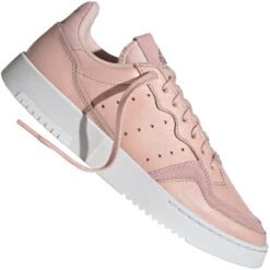 Adidas Originals Supercourt Schnürschuhe Vapour Pink/Crystal White Damen