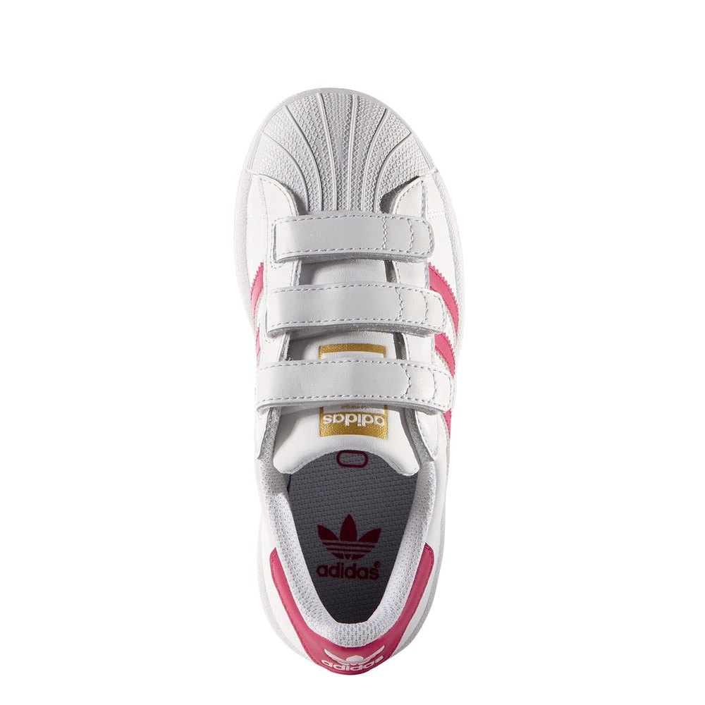 Adidas Originals Superstar CF C Sneaker White/Bold Pink Kinder – Bild 2