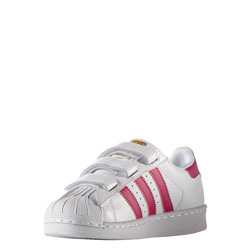 Adidas Originals Superstar CF C Sneaker White/Bold Pink Kinder – Bild 7