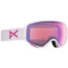 Anon WM1 MFI With Spare Wintersportbrille White/Prcv Cloudy Pink + Prcv Blue Damen