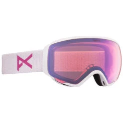 Anon WM1 MFI With Spare Wintersportbrille White/Prcv Cloudy Pink + Prcv Blue Damen