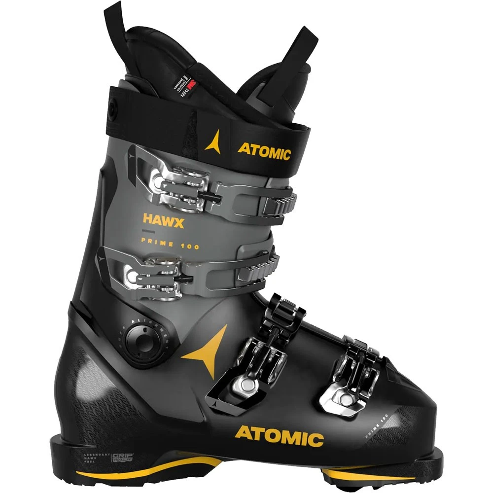 Atomic Hawx Prime 100 GW Skistiefel Black/Grey/Saffron Herren