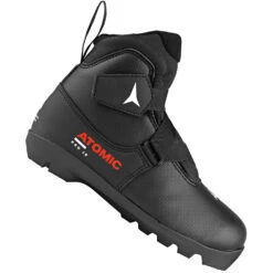 Atomic Pro JR Langlaufschuhe Black/Red Kinder