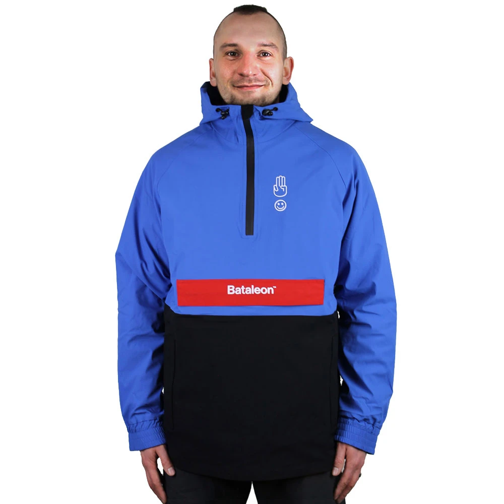 Bataleon Slider Anorak Snowoardjacke Marine Block Herren
