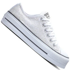 Converse CT All Star Open Platform Sneaker White/Black White Damen