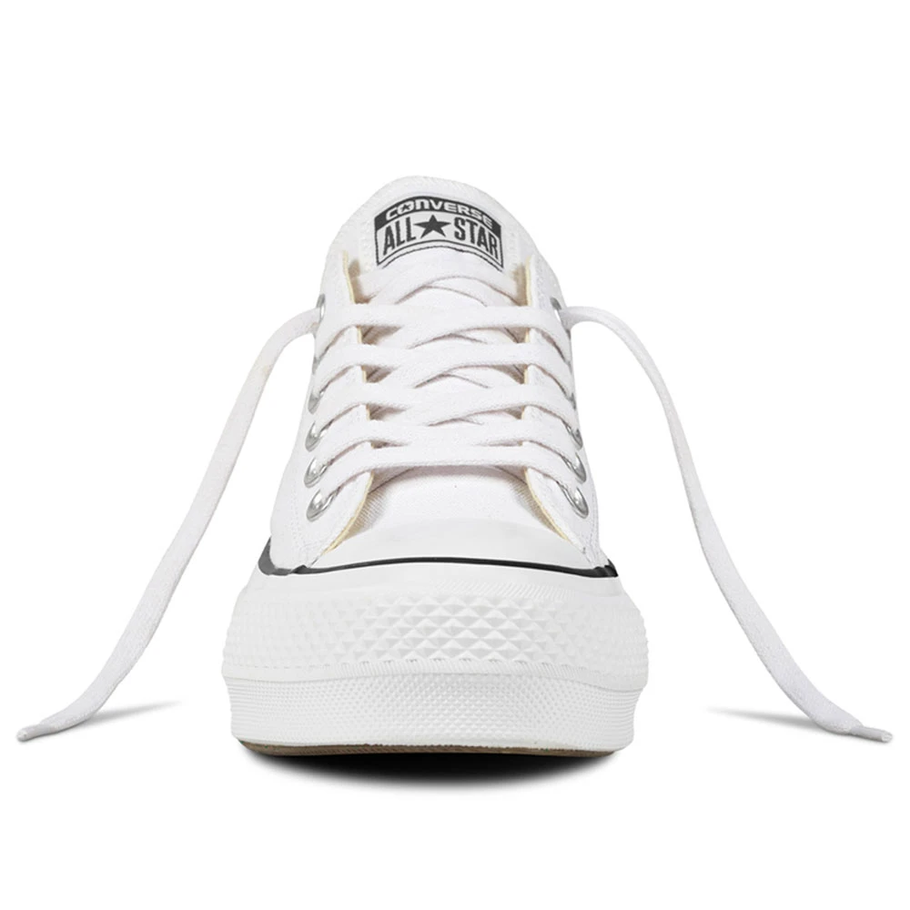 Converse CT All Star Lift OX Plateau-Sneaker White/Black/White Damen – Bild 3
