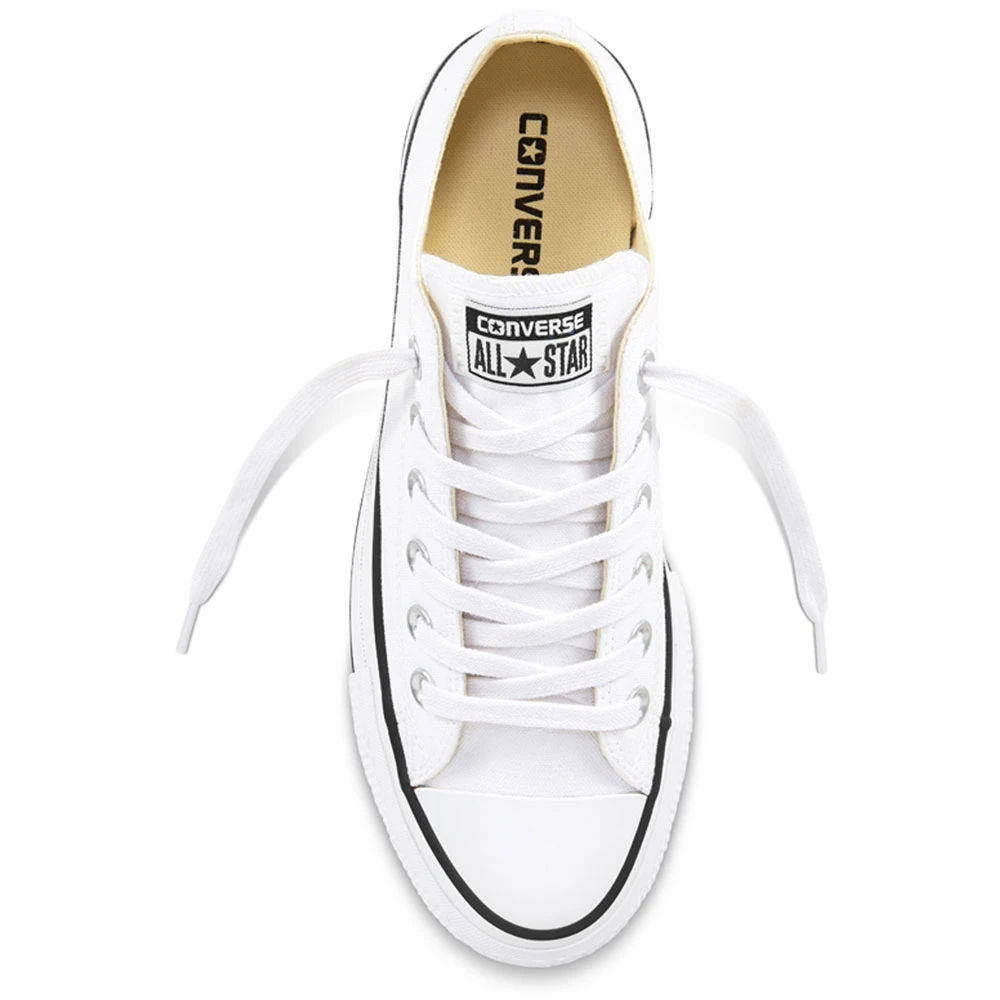 Converse CT All Star Lift OX Plateau-Sneaker White/Black/White Damen – Bild 5