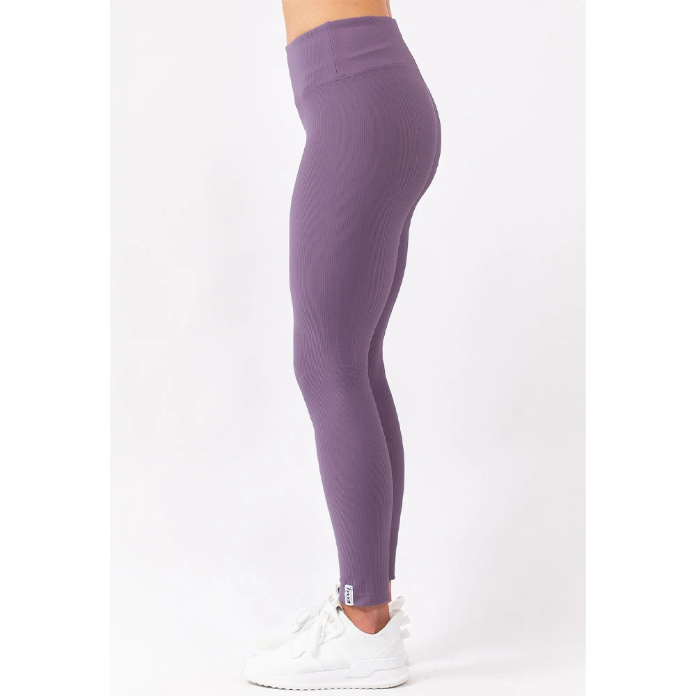 Eivy Icecold Rib Tights Leggings Deep Purple Damen – Bild 3