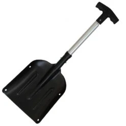 Elfgen Snow Shovel Schneeschaufel Black Silver Damen, Herren