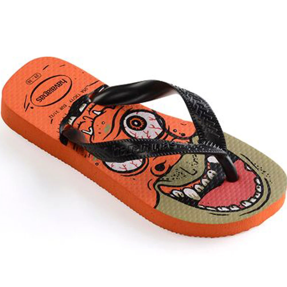 Havaianas Radical Zehenstegsandalen Lemon Green Kinder – Bild 2