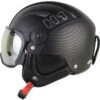 HMR H1+VTFS10 Leather Elegance Emotions Wintersport-Helm Gold Racer/Photochromic Silver Damen, Herren