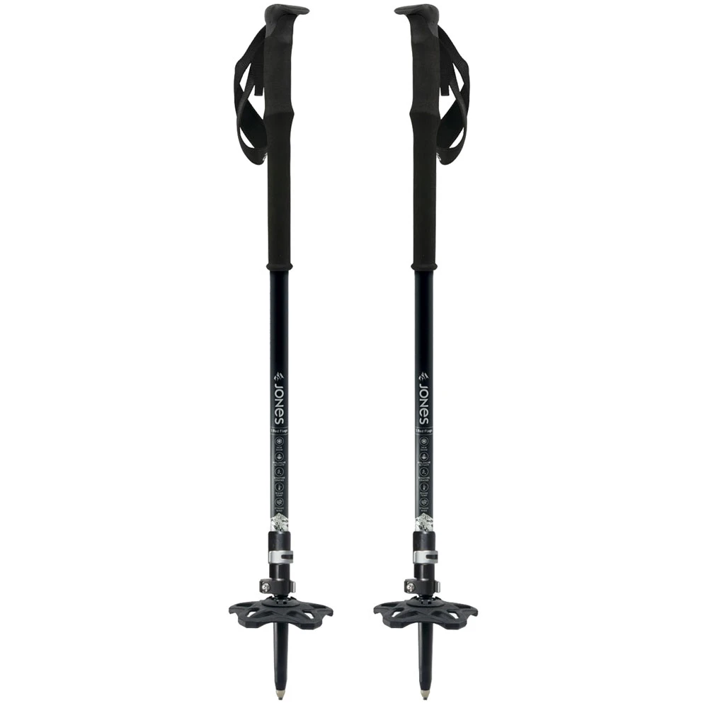 Jones Talon Poles Silver Teleskopstöcke Silver Damen, Herren