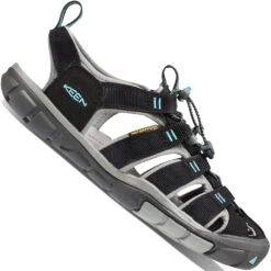 Keen Clearwater CNX W Wander-Sandalen Black/Radiance Damen