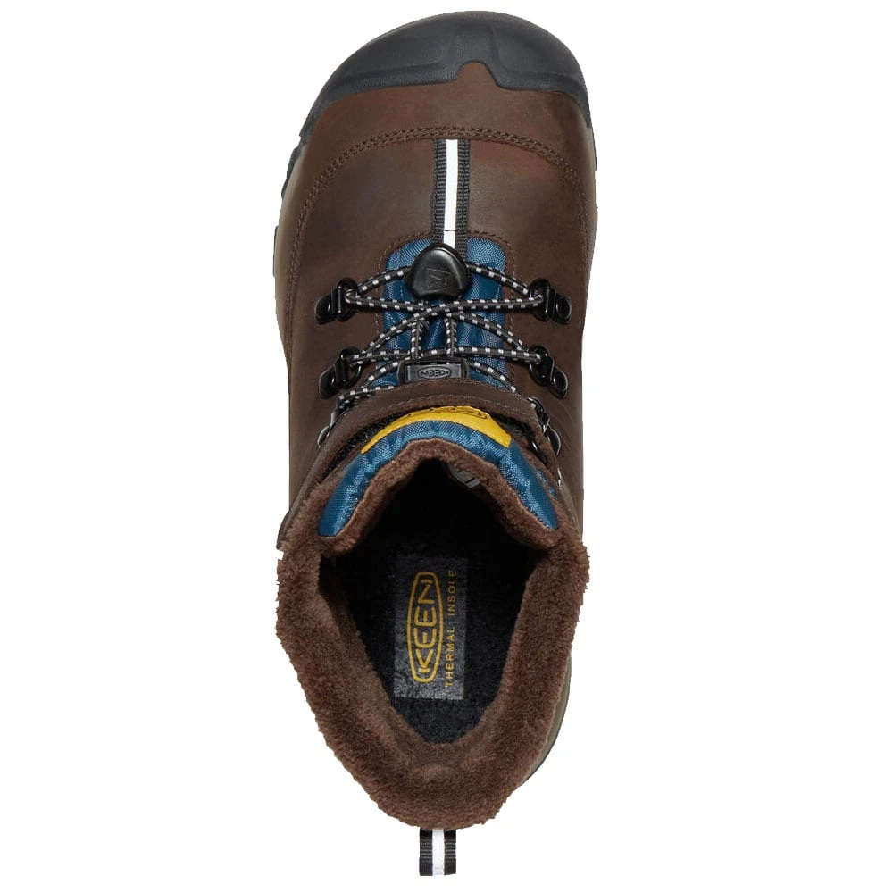 Keen Greta WP Youth Winterboots Coffee Bean/Blue Wing Teal Kinder – Bild 3