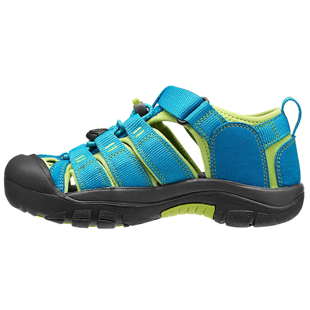 Keen Newport H2 Youth Sandalen Hawaiian Blue/Green Glow Kinder – Bild 2