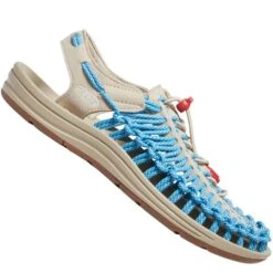Keen Uneek Sandalen Safari/Vivid Blue Damen