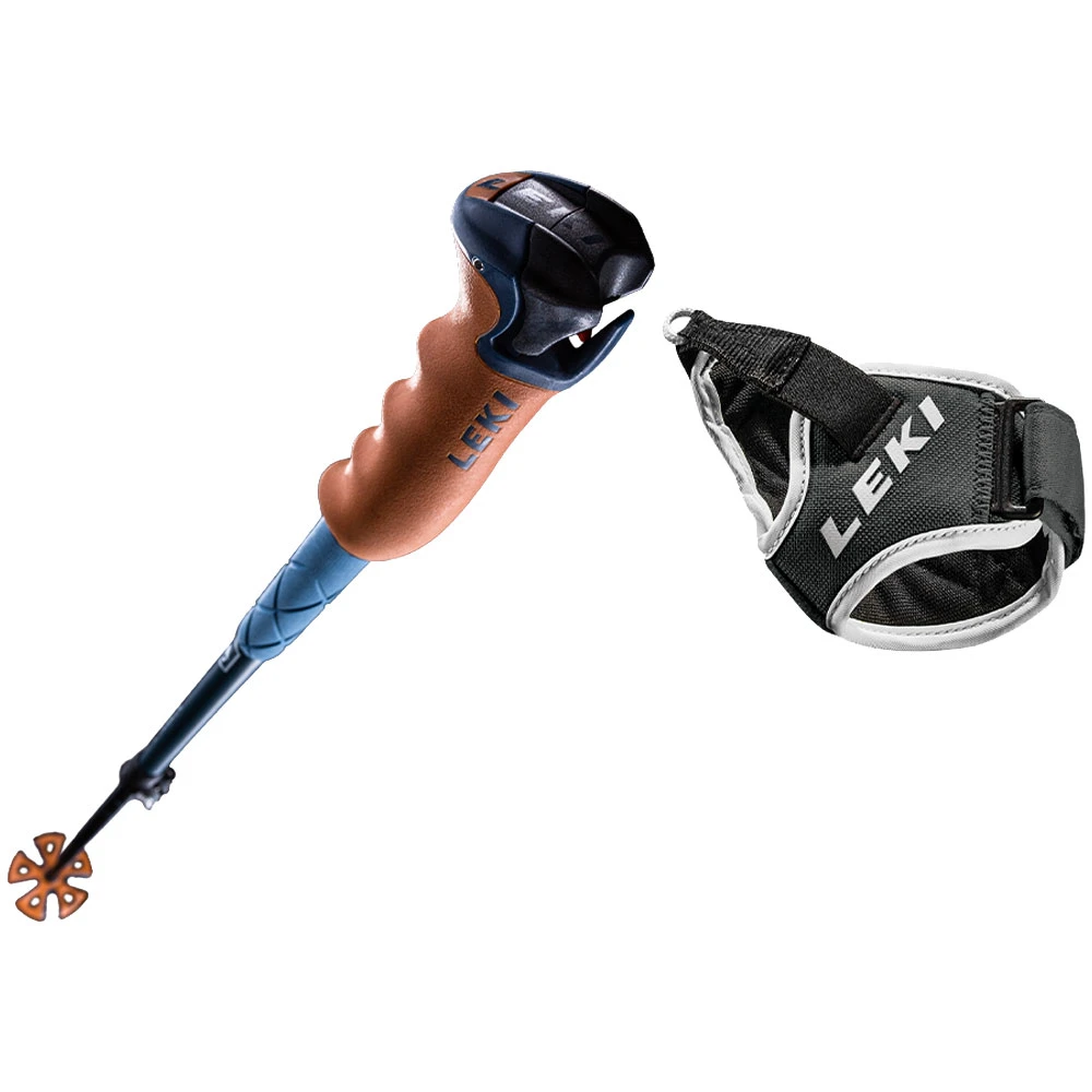 Leki Patrol Vario S Skistöcke Denimblue/White Damen, Herren – Bild 2