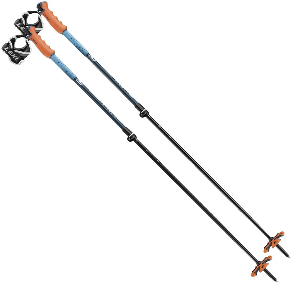 Leki Patrol Vario S Skistöcke Denimblue/White Damen, Herren