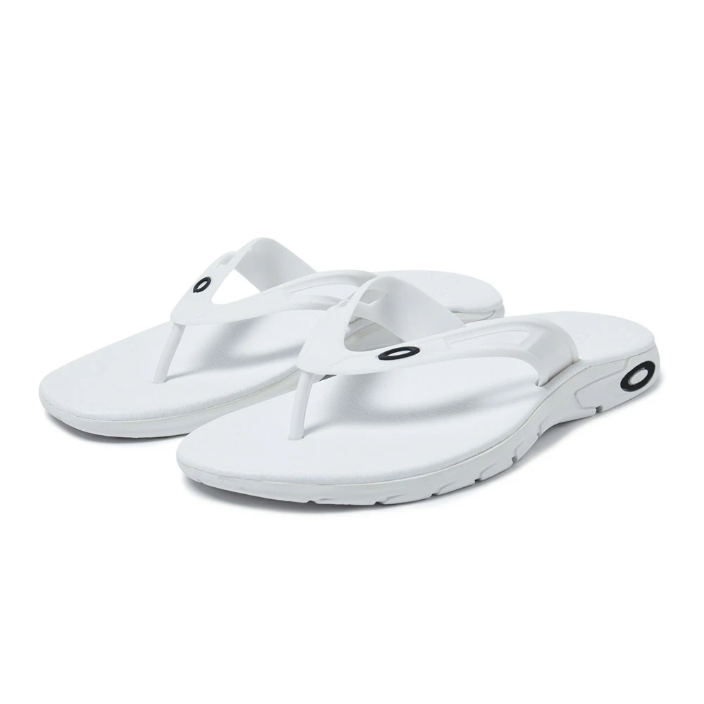 Oakley Ellipse Flip Badeschlappen White Herren – Bild 3