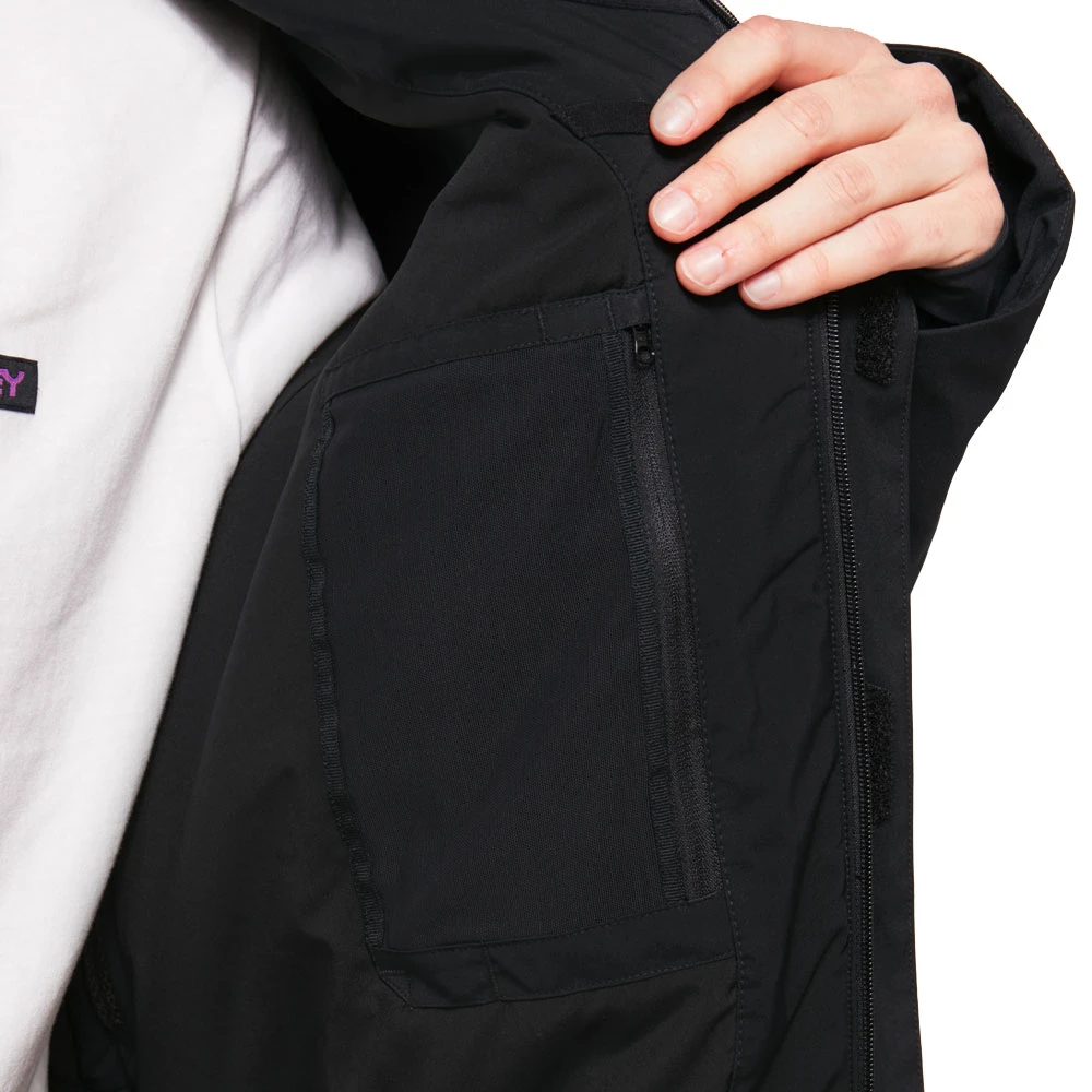 Oakley Sub Temp RC GTX Snowboardjacke Blackout Herren – Bild 3