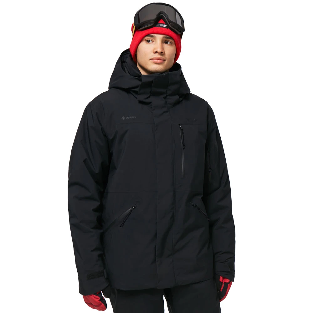 Oakley Sub Temp RC GTX Snowboardjacke Blackout Herren