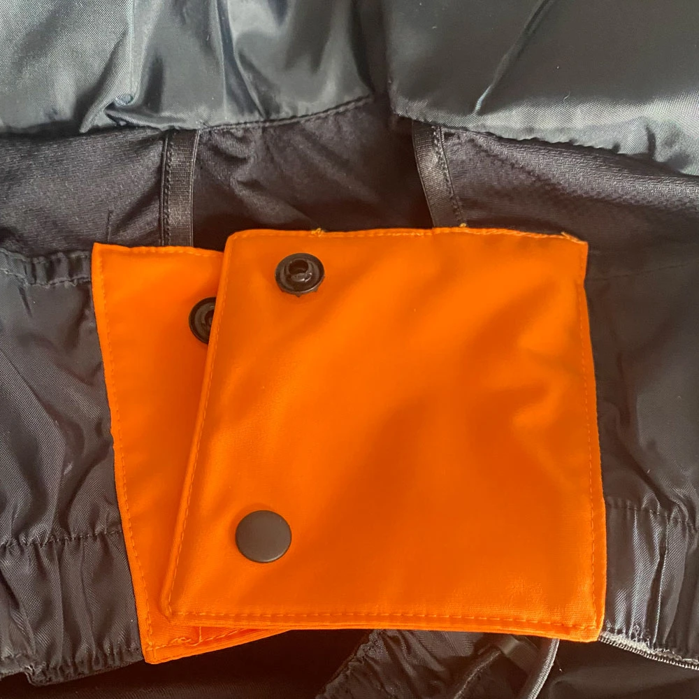 Oakley TNP Lined Shell Ski-Windbreaker Bold Orange Herren – Bild 3