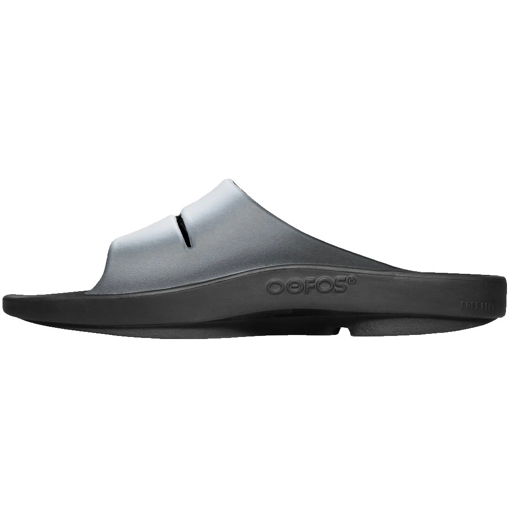 Oofos Ooahh Sport Schlappen Smoke Damen, Herren – Bild 2