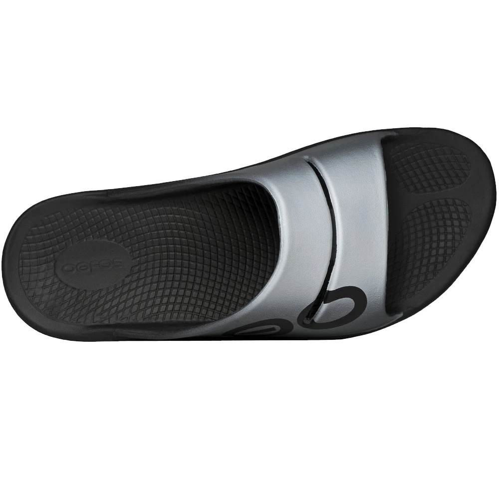 Oofos Ooahh Sport Schlappen Smoke Damen, Herren – Bild 3