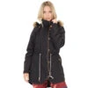 Picture Katniss Snowboardjacke Black Damen