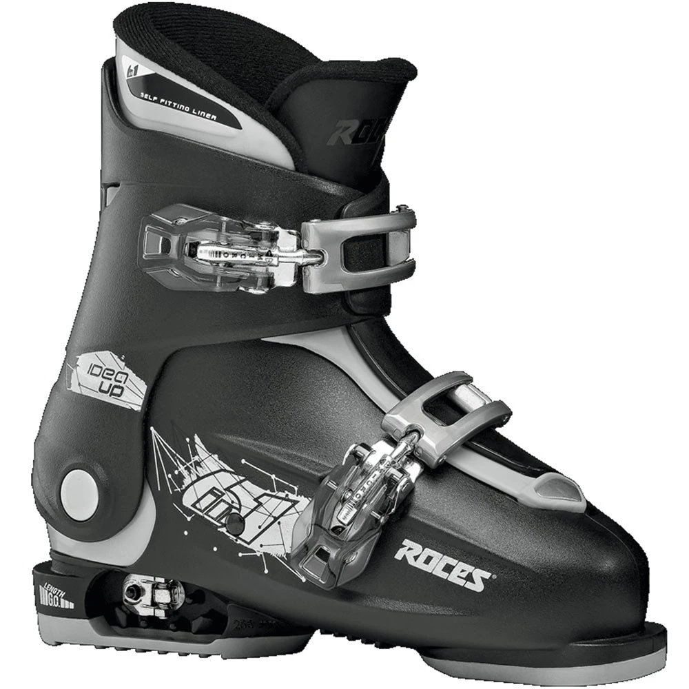 Roces Idea Up Ski-Schuhe Black/Silver Kinder
