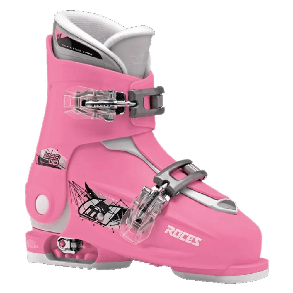Roces Idea Up Skistiefel Pink/White Kinder