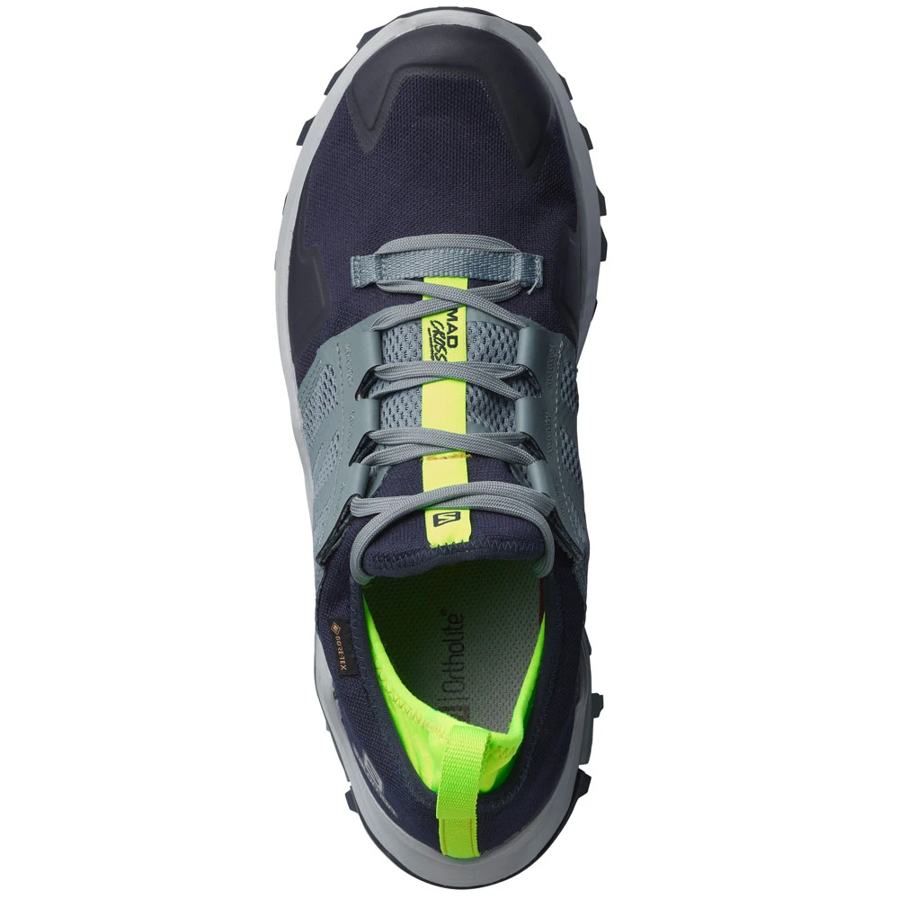 Salomon Madcross GTX Trailrunningschuhe Night Sky/Trooper/Green Gecko Herren – Bild 3