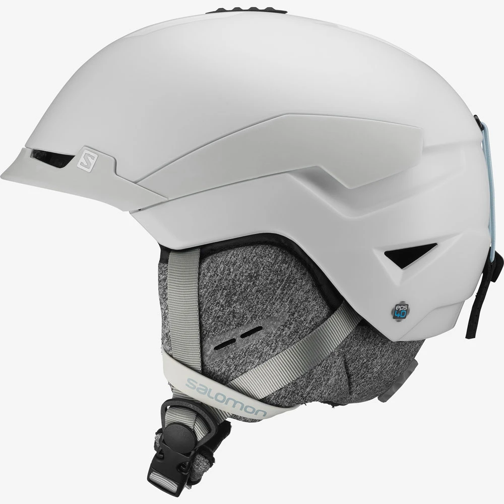 Salomon Quest Access Skihelm White/Grey Damen – Bild 3