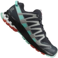 Salomon XA Pro 3D V8 Laufschuhe Ebony/Yucca/Mecca Orange Damen