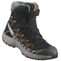 Salomon XA Pro 3D Winter Winter-Schuhe Black/Magnet/Tangelo Kinder