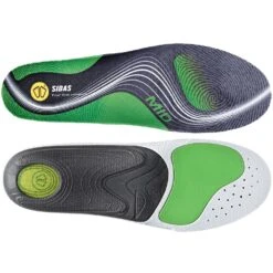 Sidas 3 Feet Active Mid Einlegesohlen Green/Grey Damen, Herren