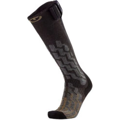 Therm-ic Heat Fusion Lady Skisocken Black/Grey Damen