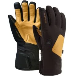 Therm-ic Ski Light Gloves Heiz-Handschuhe Black/Yellow Damen, Herren