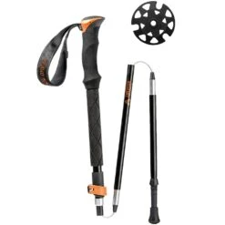 Union Alu Touring Poles Teleskopstöcke Orange Damen, Herren