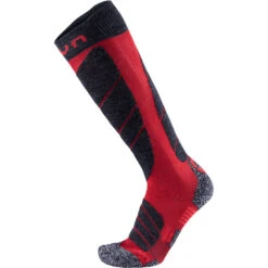 UYN Ski Magma Skisocken Dark Red/Anthracite Herren