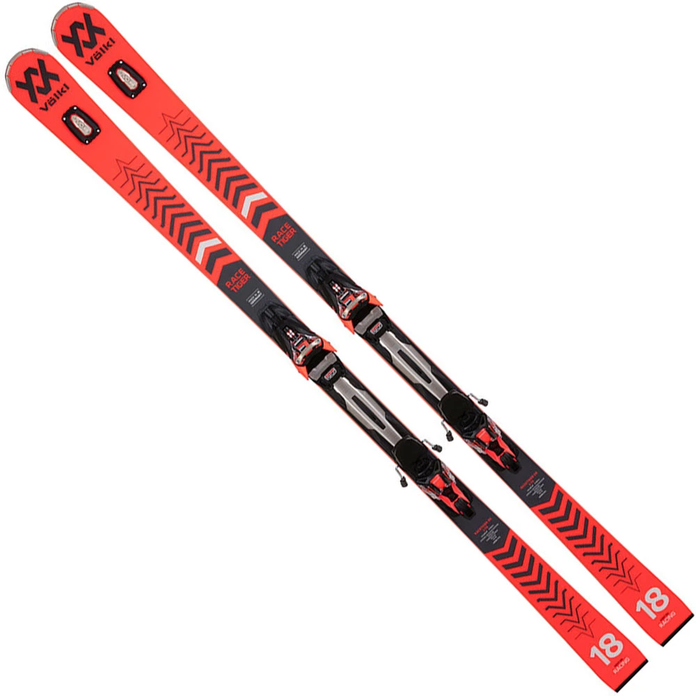 VÖLKL Völkl Racetiger GS Slalom-Ski Black/Red Damen, Herren
