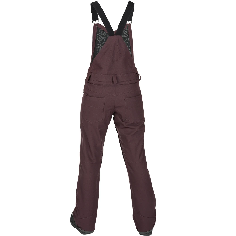 Volcom Swift Bib Overall Black Red Damen – Bild 2